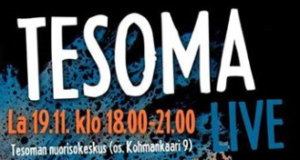 Nuorten Tesoma live @ Tesoman nuorisokeskus | Tampere | Suomi
