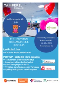 Tesoman hyvinvointikeskuksen 5-vuotissynttärit @ Tesoman hyvinvointikeskus | Tampere | Pirkanmaa | Suomi